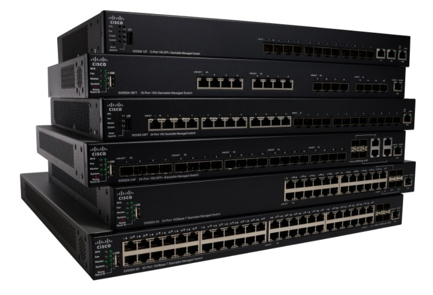 X Series Cisco Sx X F K Cn Stackable Managed Switch With