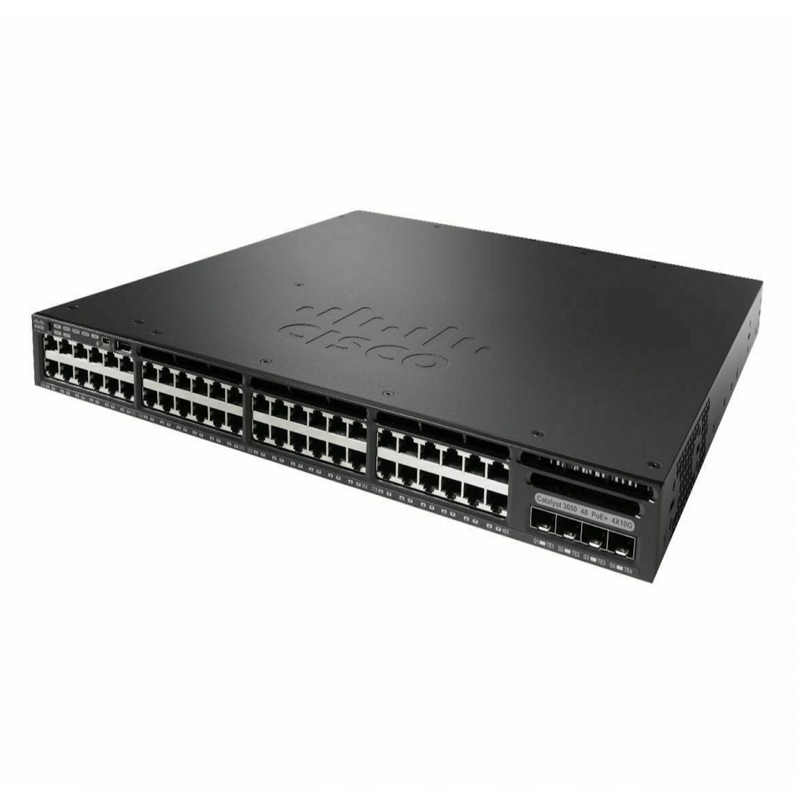 Cisco Catalyst 3650 Series Switches WS-C3650-48FD-E - switch - 48 ports ...