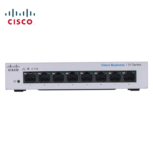 思科（Cisco）CBS110-8T-D-CN  8 个 10/100/1000 端口  110 系列非管理型交换机