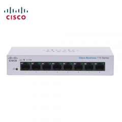 思科（Cisco）CBS110-8T-D-CN  8 个 10/100/1000 端口  110 系列非管理型交换机