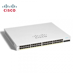思科（Cisco）CBS220-48T-4G-CN 48 个 10/100/1000 端口 ，4 千兆 SFP，商务企业级智能交换机