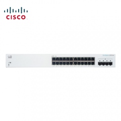 思科（Cisco）CBS220-24T-4G-CN 4 千兆 SFP 24 个 10/100/1000 端口,Cisco Business 220 系列智能交换机,,简单、实惠的商业网络