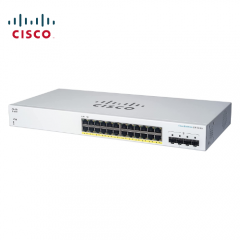 思科（Cisco）CBS220-24T-4G-CN 4 千兆 SFP 24 个 10/100/1000 端口,Cisco Business 220 系列智能交换机,,简单、实惠的商业网络