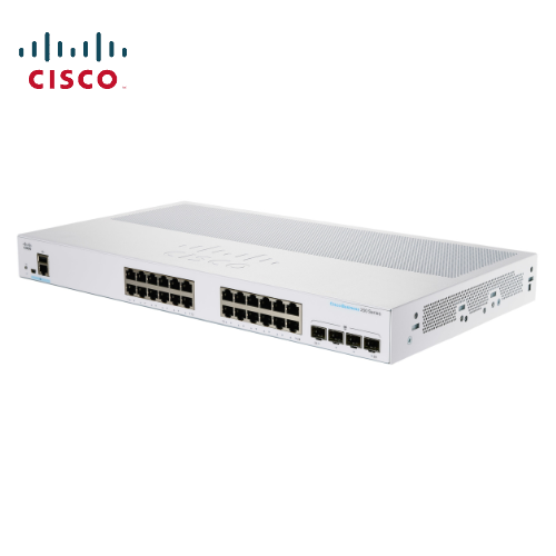 思科（Cisco）CBS350-24T-4G-CN  24 个 10/100/1000 端口 / 机架式 /4 千兆 SFP 350 系列管理型交换机