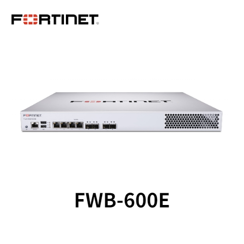 飞塔 FWB-600E - Fortinet FortiWeb 系列 Fortinet FortiWeb-FWB-600E, 4 x 10/100/1000 RJ45 端口, 1 对旁路, 4 x SFP GbE 端口, 16GB RAM, 480GB SSD 存储, 硬件 SSL, 双交流电源 通过 Fortinet Security Fabric 集成增强保护