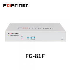 飞塔 FG-81F FortiGate® FortiWiFi 80F 系列下一代防火墙安全 SD-WAN 8 个 GE RJ45 端口，2 个 RJ45/SFP 共享媒体 WAN 端口，128GB SSD