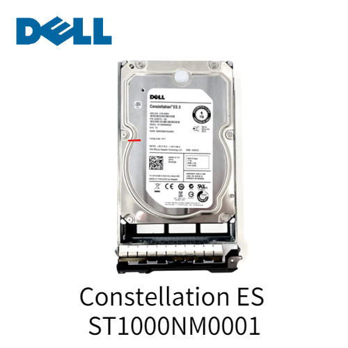 戴尔 DELL Constellation ES/ST1000NM0001 1 TB 7200RPM 6 Gb/s SAS 64MB Cache 3.5" Internal Raw Drive  企业级商务电脑硬盘