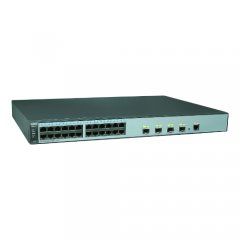 Huawei S5720S-28P-PWR-LI-AC S5700 Series Switches 24 Ethernet 10/100/1000 ports,4 Gig SFP,PoE+,370W POE AC 110/220V