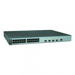 华为 Huawei S5720S-28P-PWR-LI-AC S5700 Series Switches 24 Ethernet 10/100/1000 ports,4 Gig SFP,PoE+,370W POE AC 110/220V  企业级商务千兆台式网络交换机