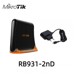 MIKROTIK RB931-2nD Wireless Access Point | built-in 2.4Ghz 802b/ The hAP mini is a small 2GHz wireless access point for home or small offices