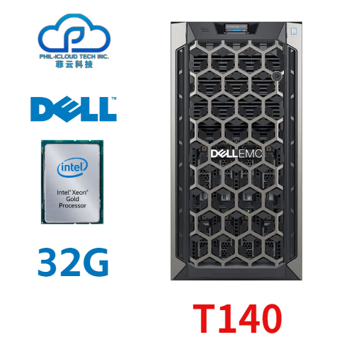 dell Intel® Xeon® E-2224 Processor | Dell EMC PowerEdge T140 Tower Type Server | 32GB RAM | 1TB-2TB-4TB SATA | DVD | 365W | Dual-port Gigabit LAN | 6 Cores Dell EMC PowerEdge T140 Specification