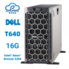 Dell Intel® Xeon® Bronze 3204 Processor | Dell EMC PowerEdge T640 Tower Type Server | 16GB RAM | 2TB SATA | 495W | DVD | Dual-port 10G network card Dell EMC PowerEdge T640 Specification