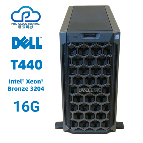 dell Intel® Xeon® Bronze 3204 Processor | Dell EMC PowerEdge T440 Tower Type Server | 16GB RAM | 1TB-2TB-4TB SATA | DVD | 495W | Dual-port Gigabit LAN Dell EMC PowerEdge T3204 Specification