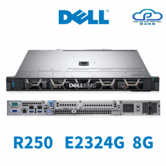 Dell Intel® Xeon® E-2324G Processor | Dell PowerEdge R250 Rack Server | 8GB RAM | 1TB-2TB-4TB SATA | Enterprise class | DVDRW | 450W | Dual-port Gigabit LAN Dell EMC PowerEdge R250 Specification