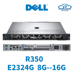 Dell Intel® Xeon® E-2324G Processor | Dell PowerEdge R350 Rack Server | 8GB RAM | 2TB-4TB SATA | Enterprise Class | DVDRW | 600W | Dual-port Gigabit LAN Dell EMC PowerEdge R350 Specification