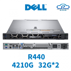 dell Intel® Xeon® Silver 4210R Processor | Dell PowerEdge R440 Rack Server | 32GB*2 RAM | 2TB-4TB-8TB SATA | Enterprise | H330 | 550W | Dual-port Gigabit LAN Dell EMC PowerEdge R440 Specification