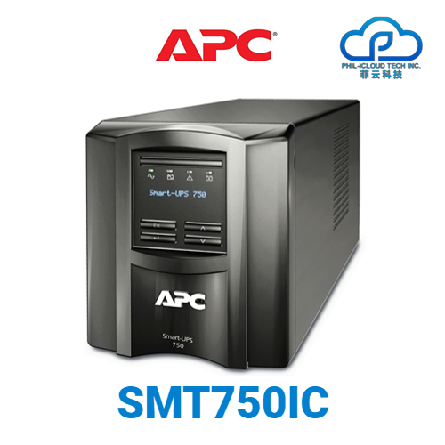 apc power supply APC Smart-UPS SMT750IC - Line Interactive, 750VA, Tower, 230V, 6x IEC C13 outlets, SmartConnect Port+SmartSlot, AVR, LCD Intelligent uninterruptible power supply