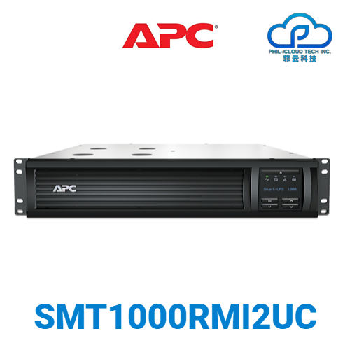 APC Smart-UPS SMT1000RMI2UC - Line Interactive, 1000VA, Rackmount 2U, 230V, 4x IEC C13 outlets, SmartConnect Port+SmartSlot, AVR, LCDsmt1000rmi2uc network management card battery backup & surge protector replacement battery