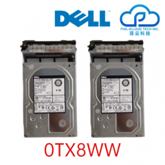 dell 0TX8WW Dell 4-TB 12G 7.2K 3.5 SAS w/F238F HDD