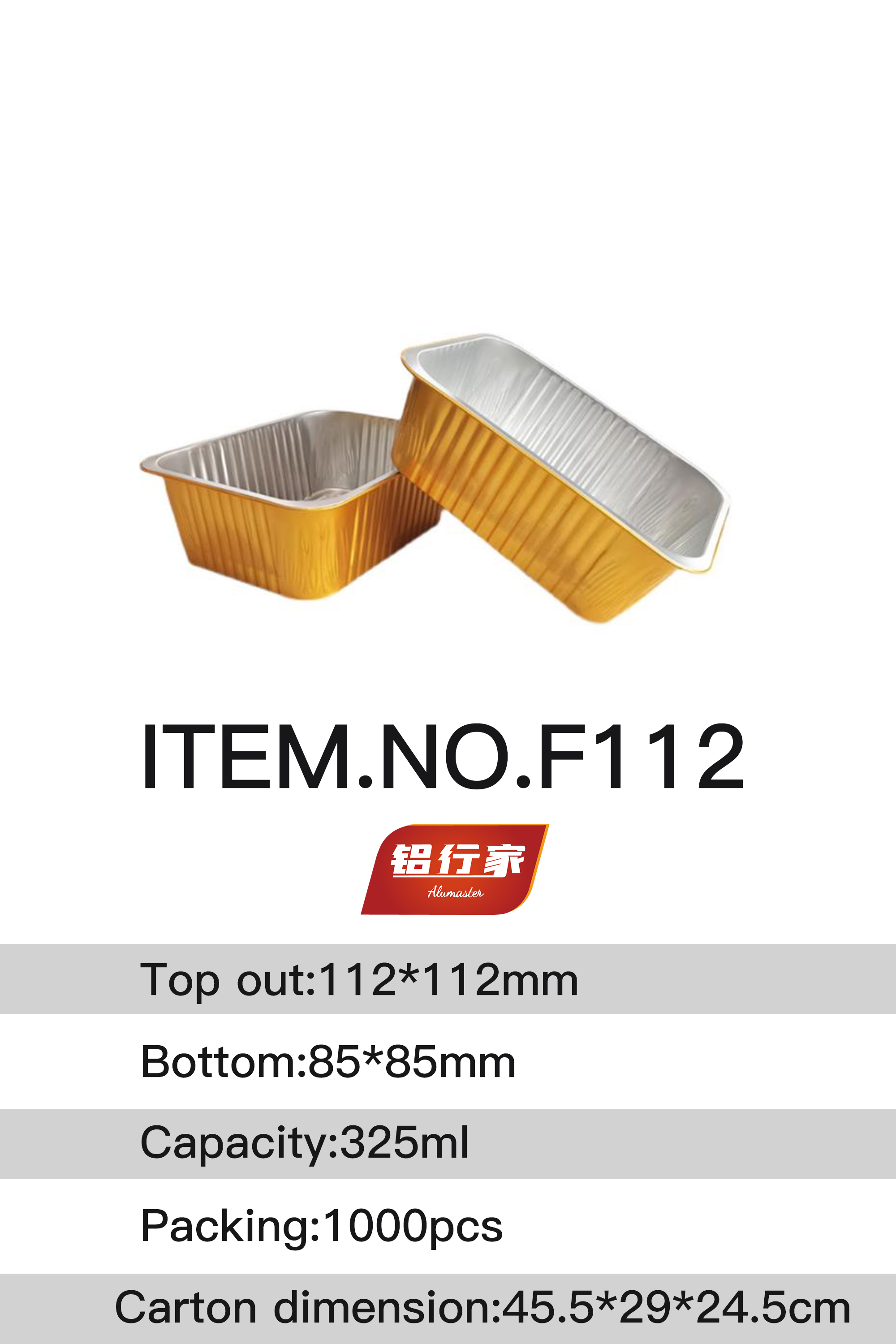 ITEM.NO.F112/325