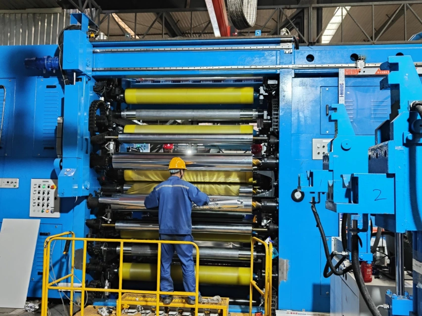 Longding Aluminum's Fourth Slitting Machine for Battery Foil Project Successfully Commences Operation