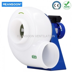 160 Corrosion Resistant Plastic lab fume cupboard exhaust fan