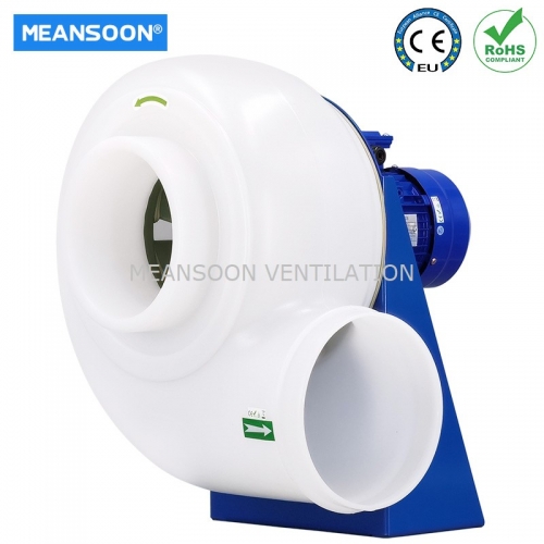 200 Corrosion Resistant laboratory Plastic Centrifugal Fan