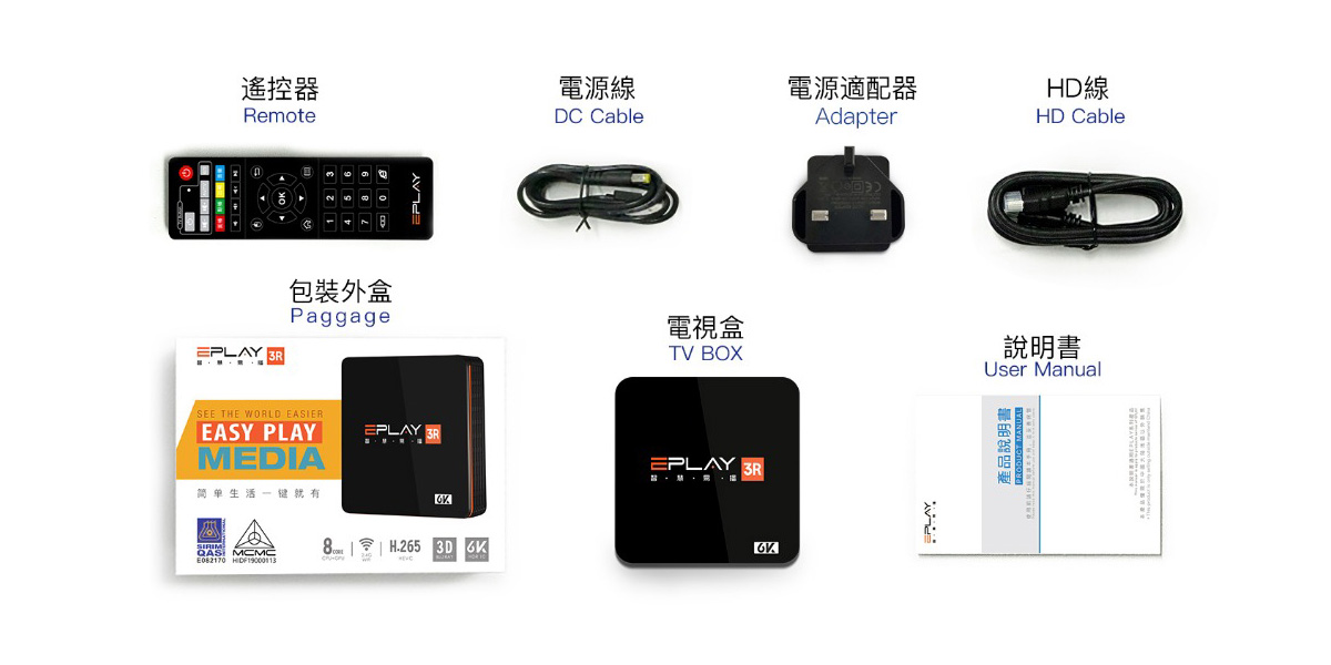 Hộp TV EPLAY 3R