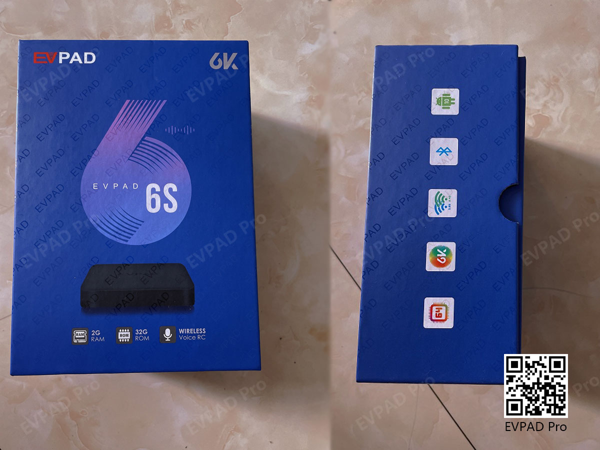 EVPAD Sixth Generation Smart Voice TV Box Bagong Modelo - EVPAD 6S