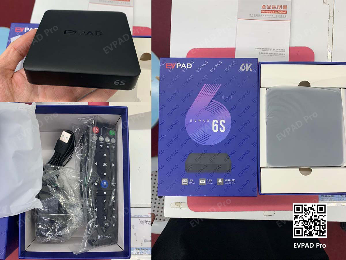 Android Smart TV Box tốt nhất năm 2022 - EVPAD 6P