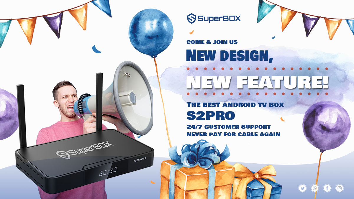 SUPERBOX S2 PRO - Nuovo Design, Nuovo Futuro