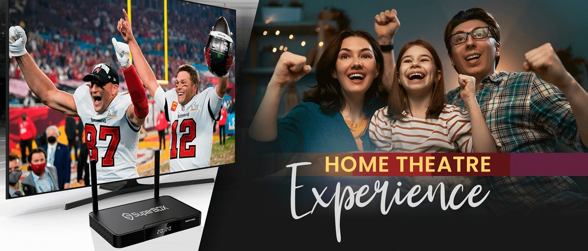 2022 La última caja de TV Superbox S3 Pro - Exclusivamente para fanáticos del deporte en EE. UU. Y Canadá