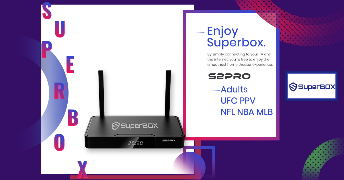 Genießen Sie SUPERBOX S2 PRO - Die beste Free-TV-BOX