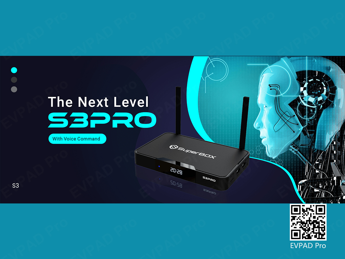 2022 최신 Superbox S3 Pro TV Box - 미국/캐나다 스포츠 팬 전용