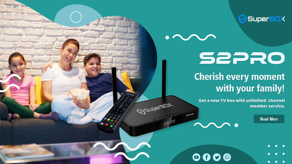 SUPERBOX S2 PRO - 2021 กล่องทีวี Android ฟรีที่ดีที่สุด