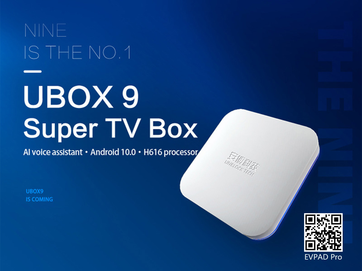 La raccomandazione del box TV 6K UBOX9 è la prima scelta nel 2022