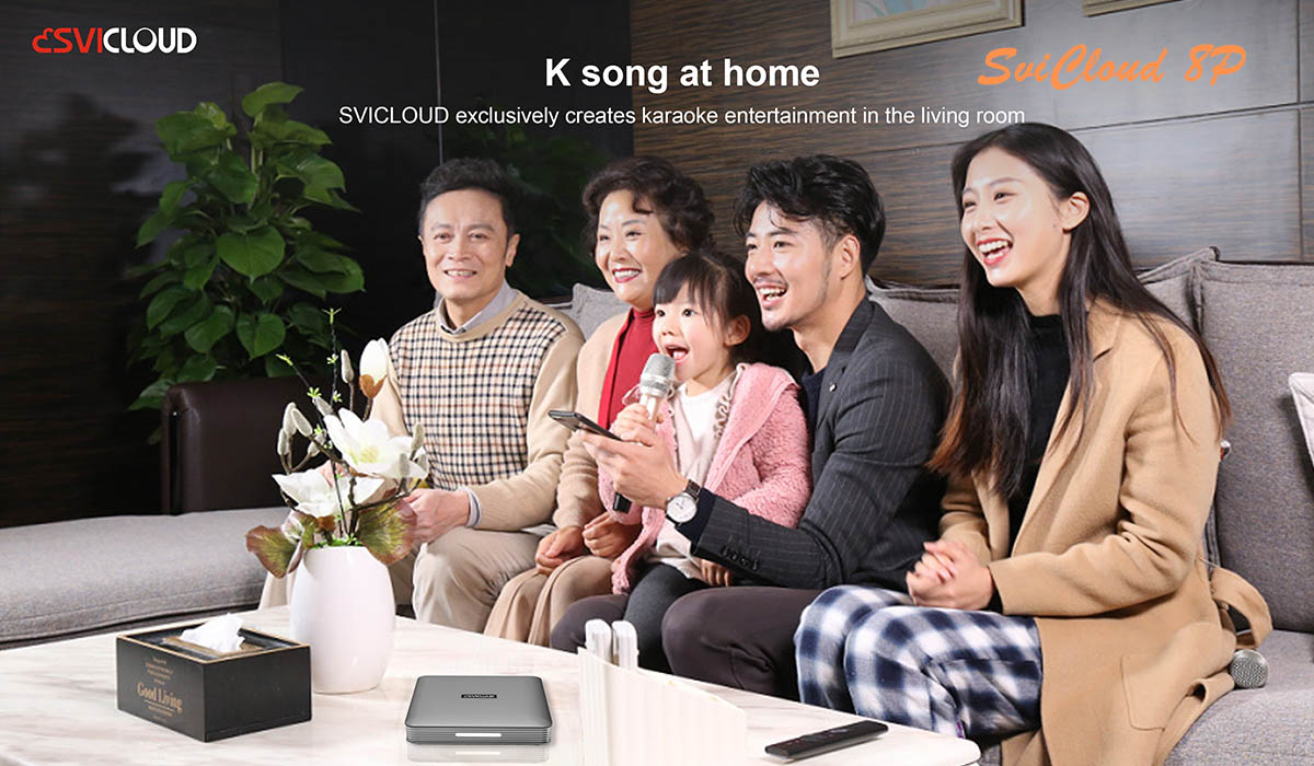 SVICLOUD 8P Smart Media Device - Enjoy Karaoke Everywhere
