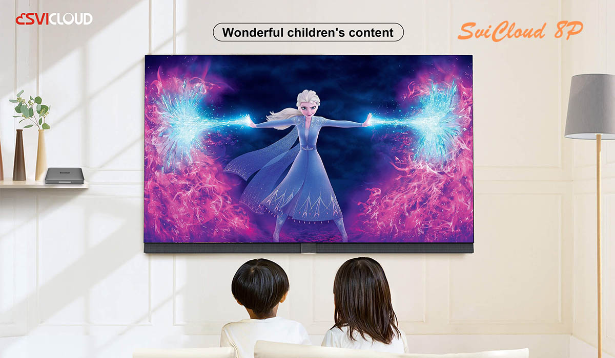 SVICLOUD 8P Streaming Media Player - Wonderful Children's Content