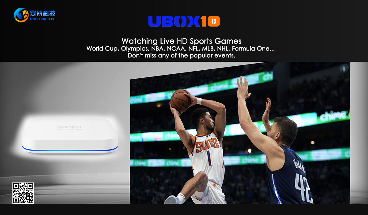 UBox 10 - Watching Live HD Sports Games