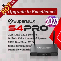 2023 bagong dating SuperBox S4 Pro TV box - Panatilihin ang Pag-unlad