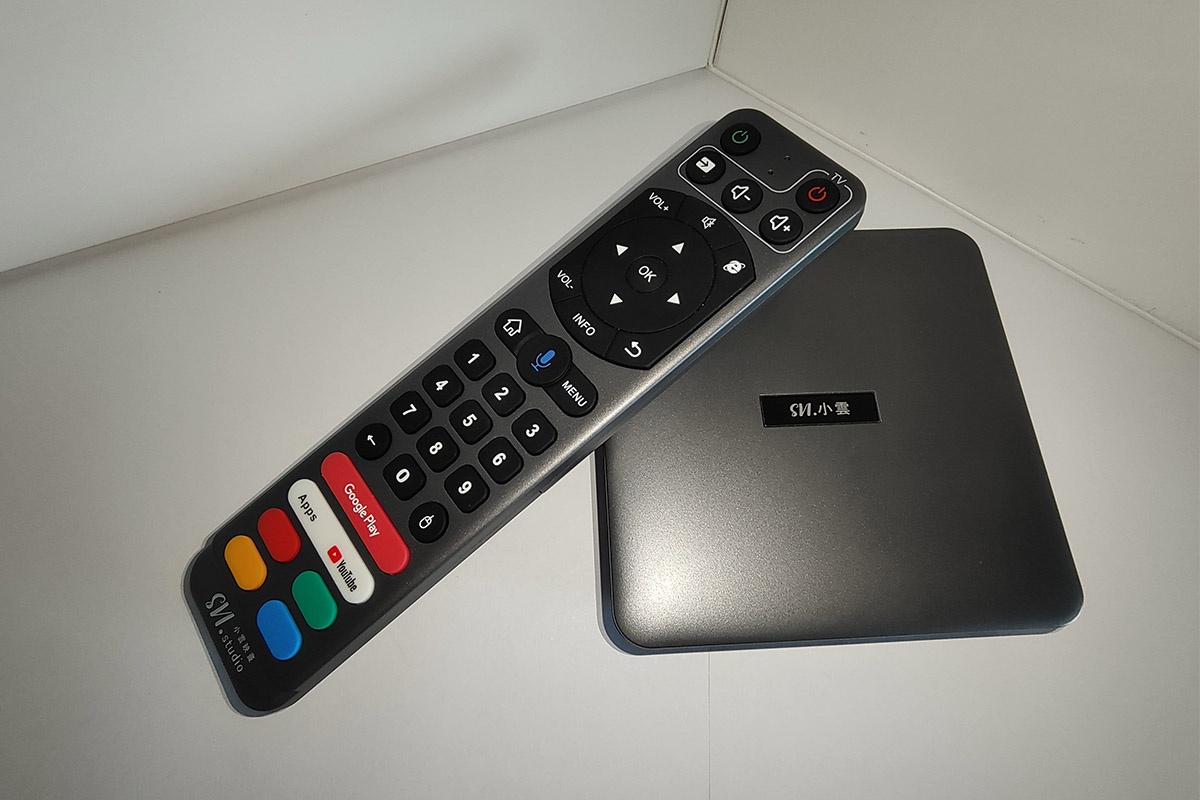 SviCloud 9P TV Box Real Photo