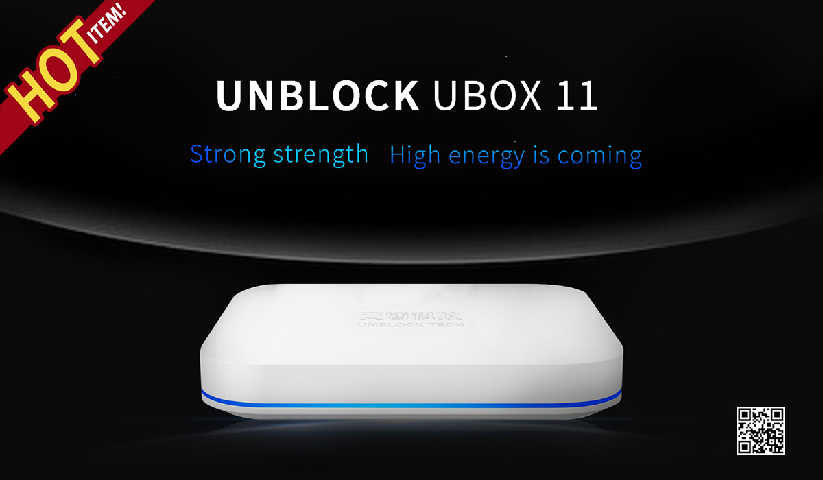 Unblock UBox 11 TV Box  - Unblock Tech Gen 11 Smart TV Box - 2024 New Launch