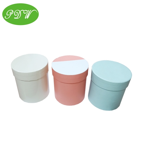 Pdwpacking_Custom Paper Round Gift Packaging Box for Flower Game Toy Cup Candle