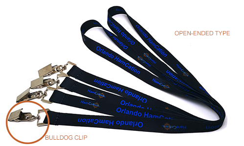 Open ended double clip lanyard details 02