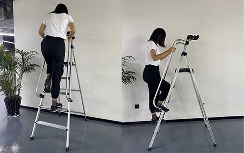 aluminum home ladder,kitchen step ladder, step up stool,wide step ladder with handrail,household step ladder,aluminum ladder manufacturer deyou,folding 2 step stool,ladder stool,tall step ladder,metal step stools