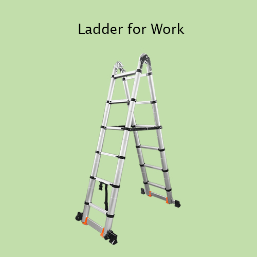 frame telescopic ladder for work