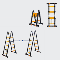 multipurpose telescopic ladder type, double side ladder style, straight ladder style, scaffolding style