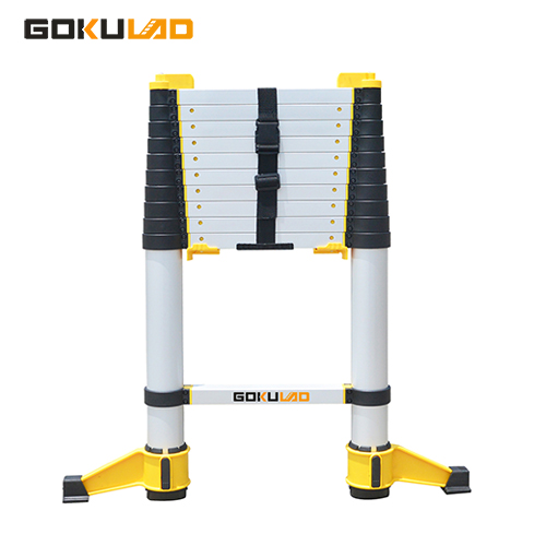 Wholesale Latest EN131 Telescopic Ladder-DEYOU 2.6M