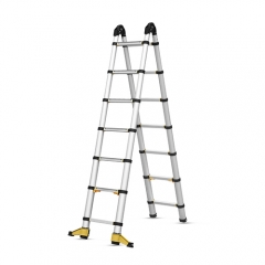 DEYOU Soft Close Telescopic A Frame Ladder