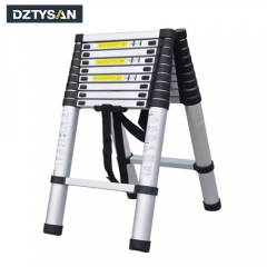 DEYOU 3.8+3.8M Double Side Telescopic Ladder Aluminum